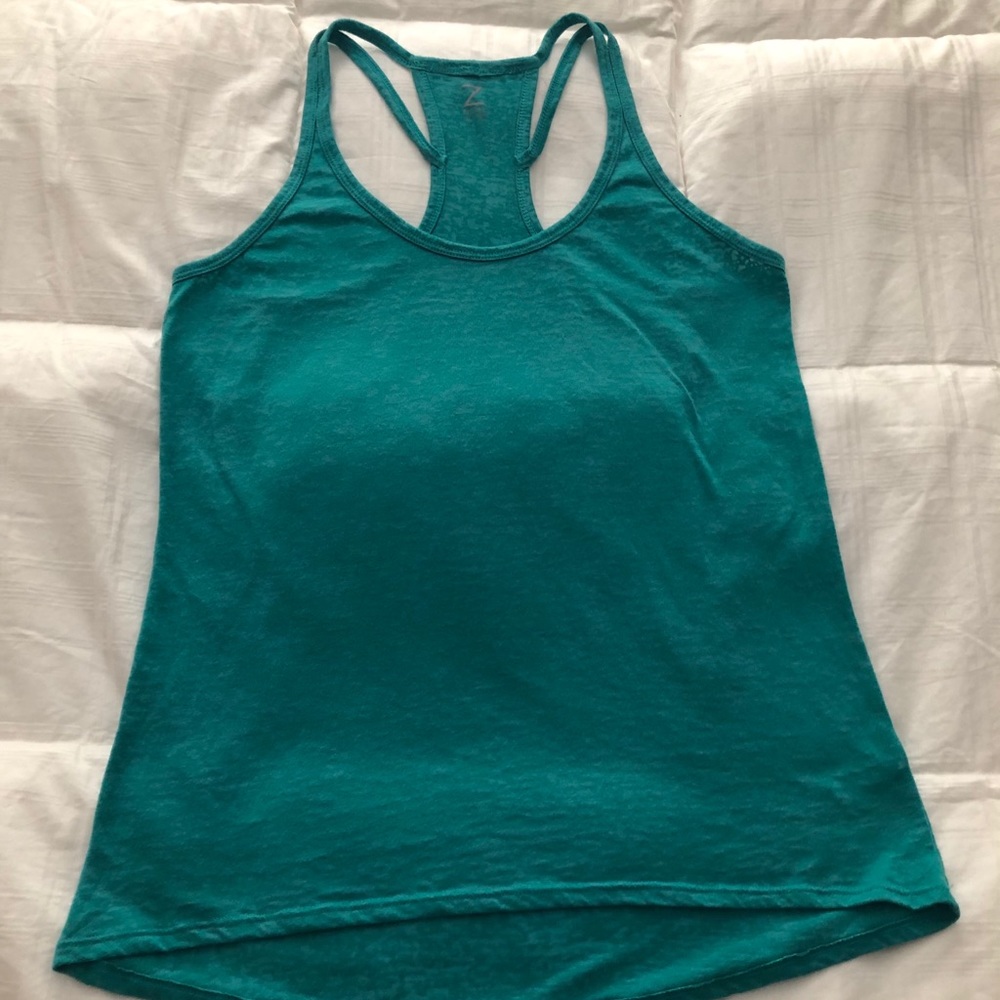 Zella green tank